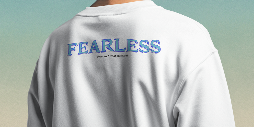 The Fearless sweatshirt- White