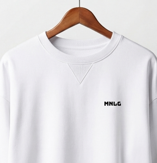 The Anxious sweatshirt- White