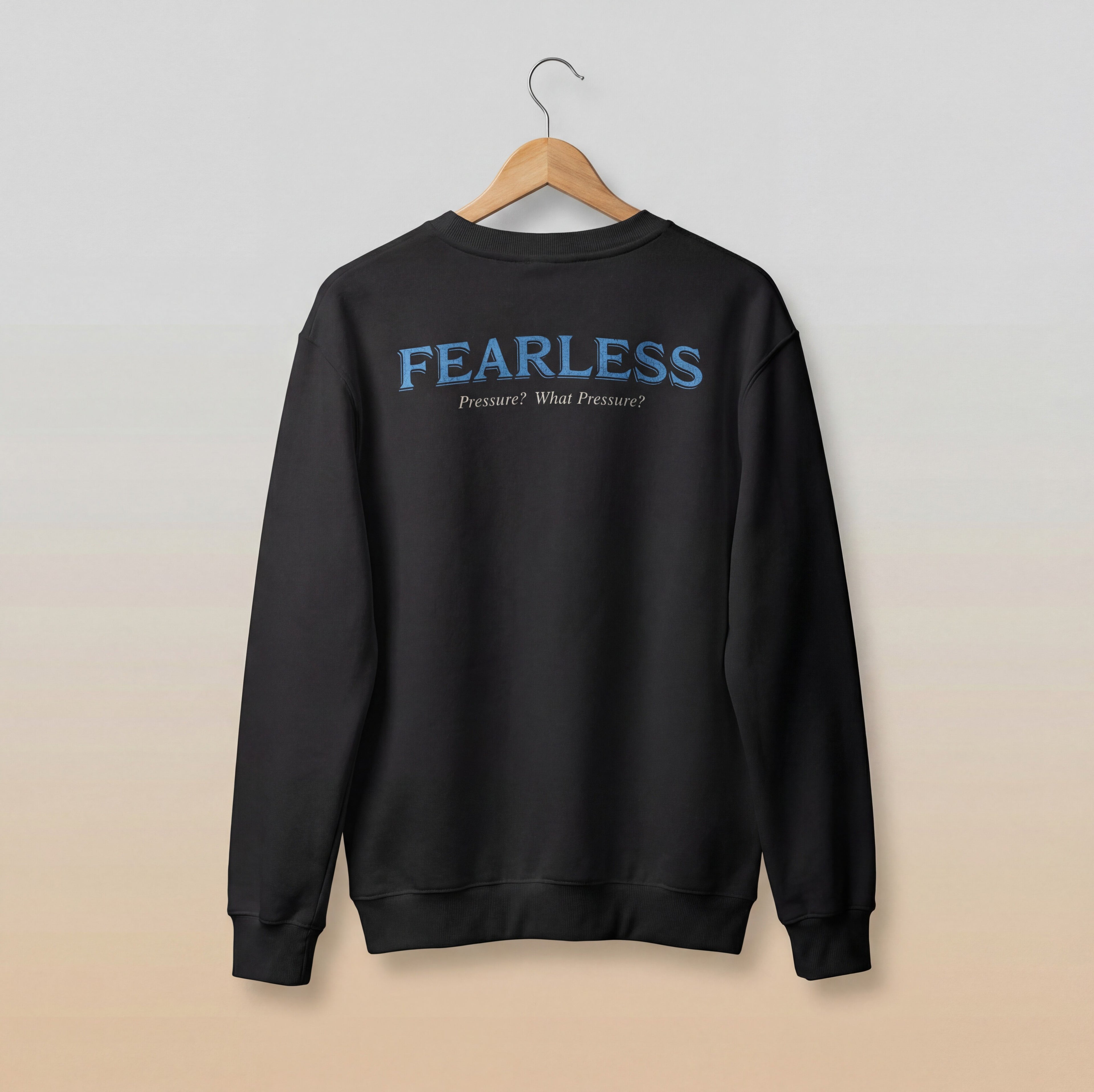 The Fearless sweatshirt- Black