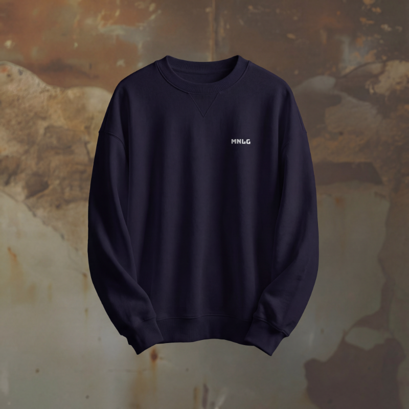 The Anxious sweatshirt- Blue