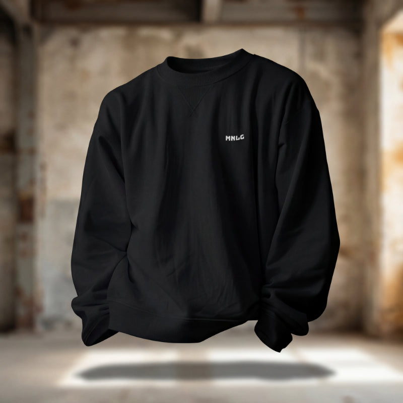 The Anxious sweatshirt- Black