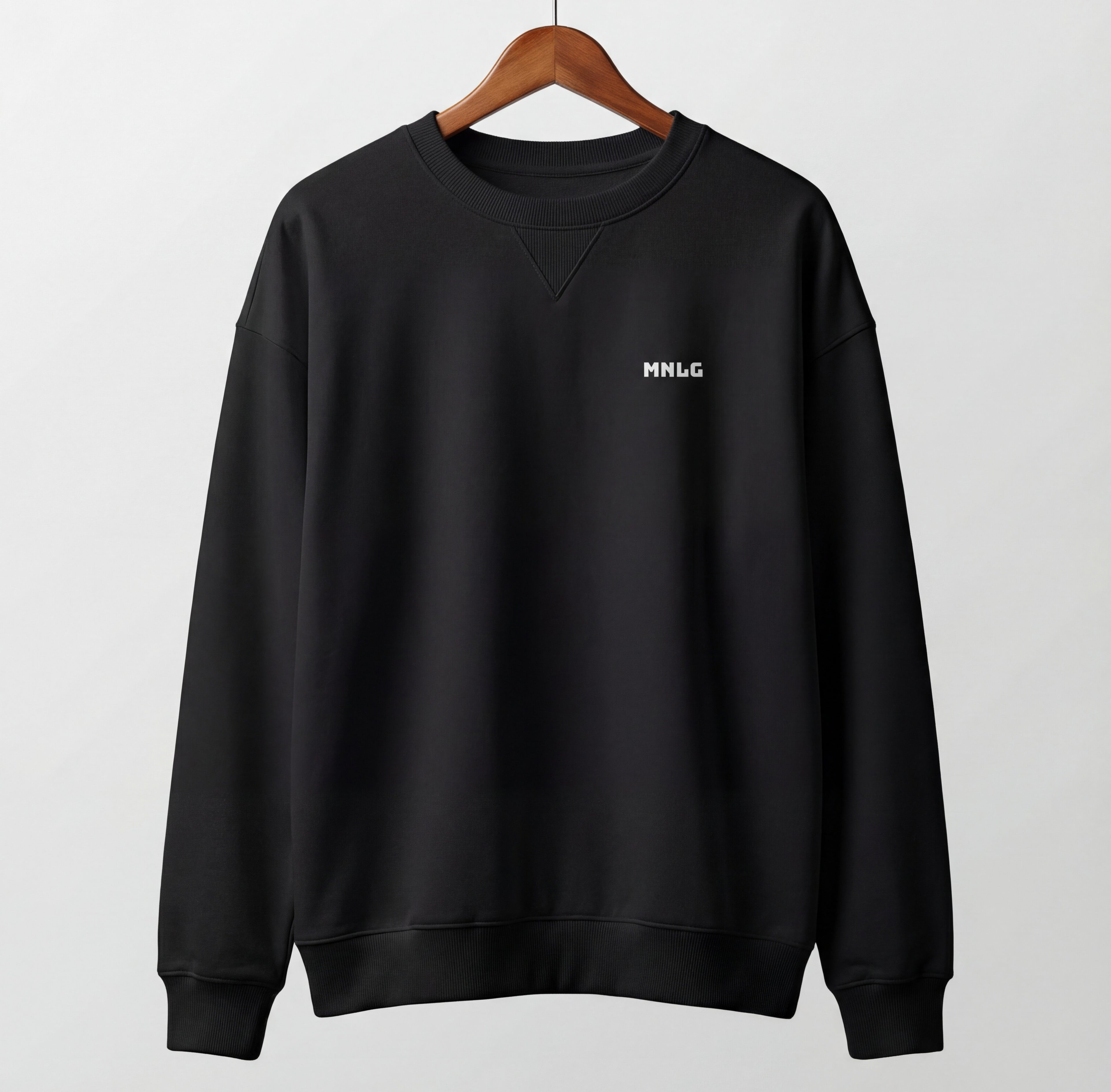 The Anxious sweatshirt- Black