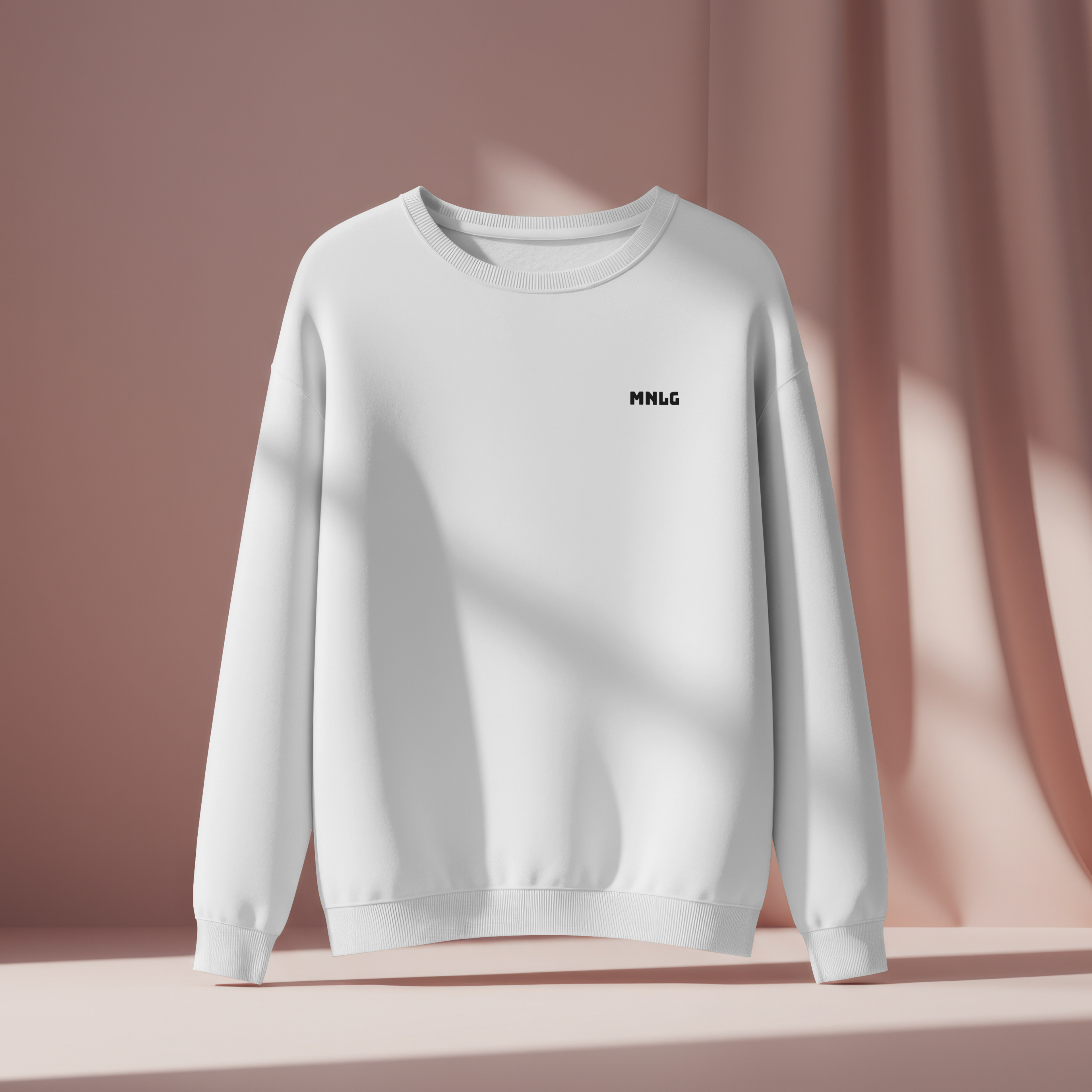 The Overthinker sweatshirt- White